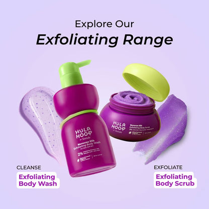 Hula Hoop By Foxtale Moroccan Silk Exfoliating Body Scrub (200 g)