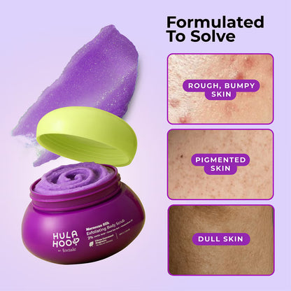 Hula Hoop By Foxtale Moroccan Silk Exfoliating Body Scrub (200 g)