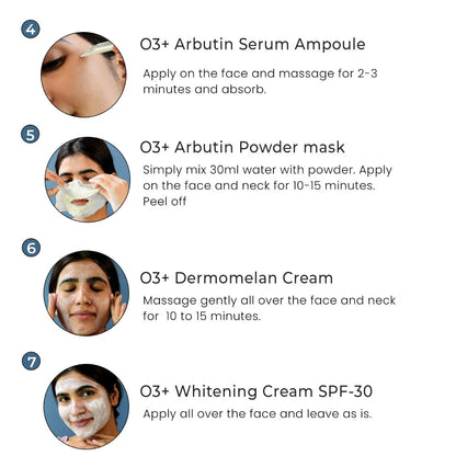 O3+ Shine & Glow Facial Kit  (38g)