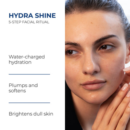 Kanpeki Hydra Shine - 5 Steps Facial Kit for Hydration & Tan Removal