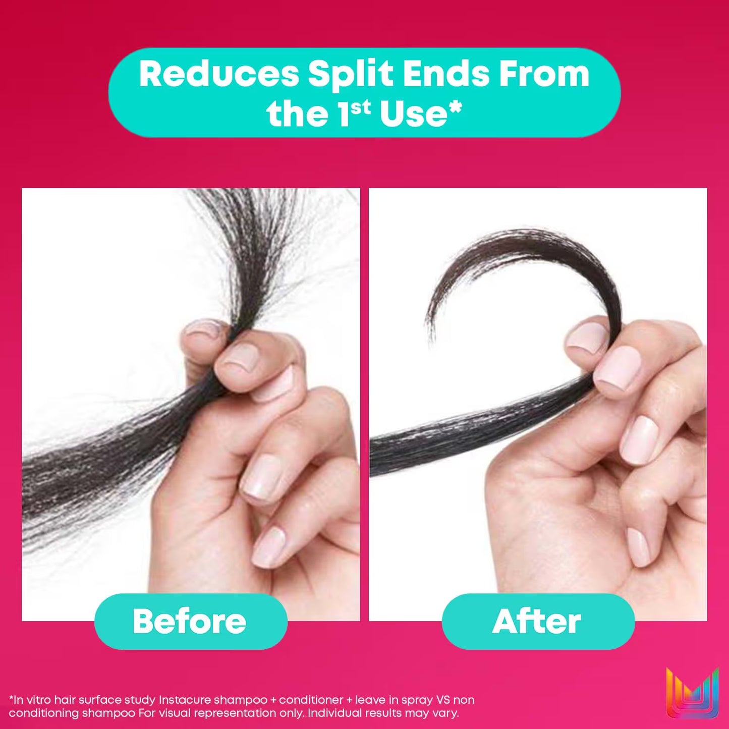 Matrix InstaCure Shampoo for Damaged Hair, Ditch Damage from 1st Use, For All Hair Types(350ml)