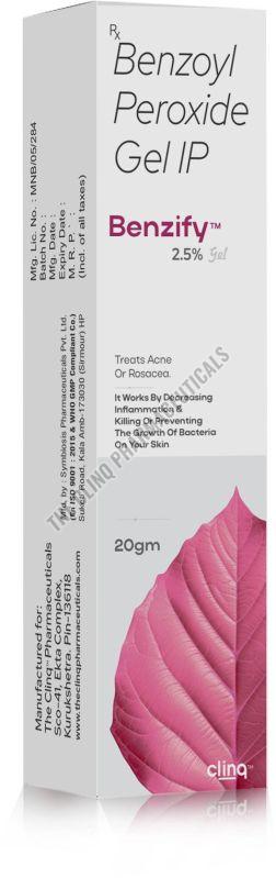 Clinq™ Benzify – Benzoyl Peroxide Gel IP 2.5% (20g)