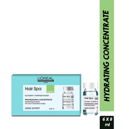 L'Oreal Professionnel Hair Spa Hydrating Concentrate 6x8ml
