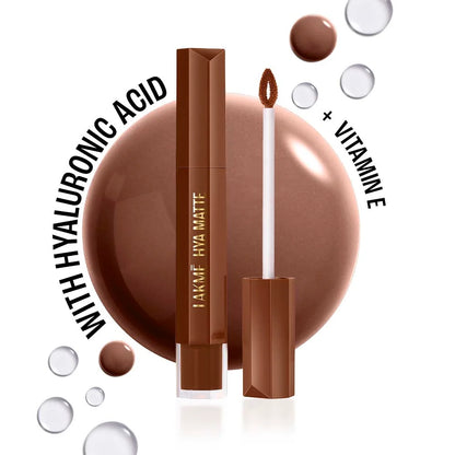 Lakme 9to5 Hya Matte Lip Liquid  (5.3 ml)