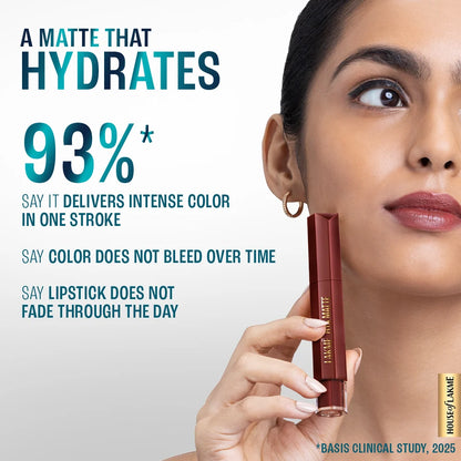 Lakme 9to5 Hya Matte Lip Liquid  (5.3 ml)