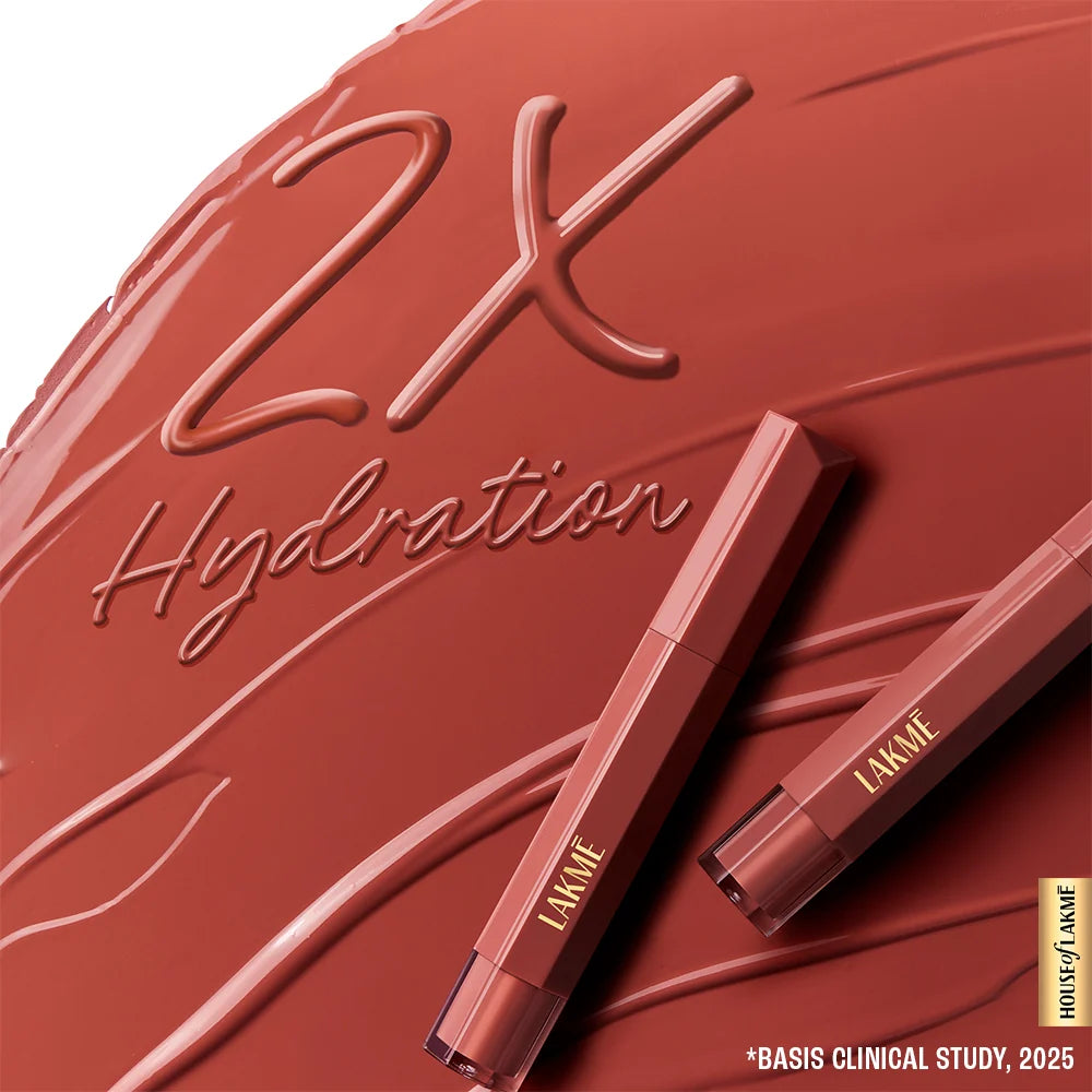 Lakme 9to5 Hya Matte Lip Liquid  (5.3 ml)