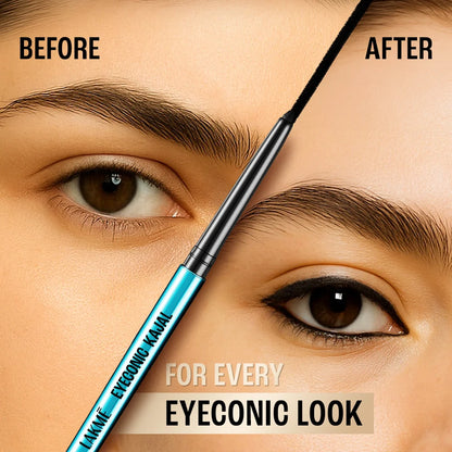 Lakme 9 to 5 Eyeconic Kajal - Deep Black (0.35 g)
