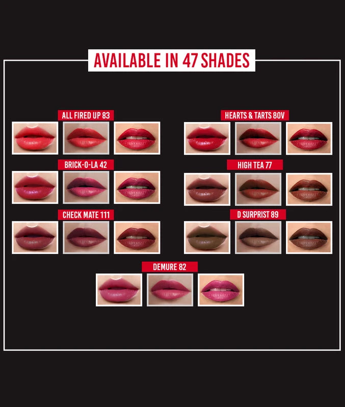 Colorbar Velvet Matte Lipstick(4.2g)