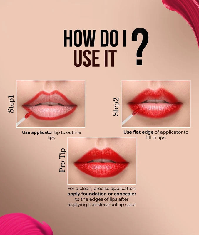 Colorbar PowerKiss Vegan Matte Lipcolor(5ml)