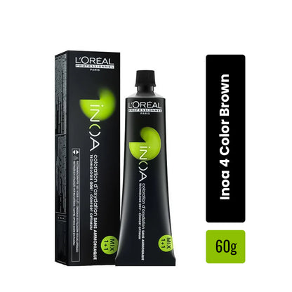 L’oreal Professionnel INOA Ammonia-free Hair Color – 4 (Natural Brown)