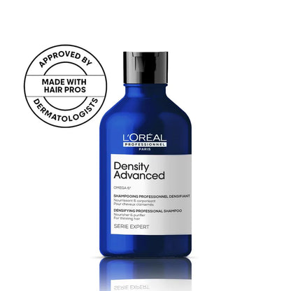 L'Oreal Professionnel Density Advanced Shampoo for Thinning Hair Visibly Increases Volume (1500ml)