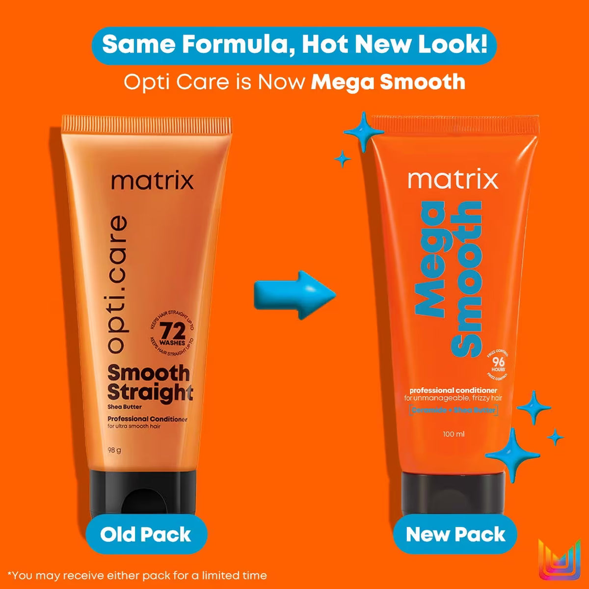 Matrix Mega Smooth Professional Conditioner For Frizzy Hair, For All Hair Types, Paraben-Free