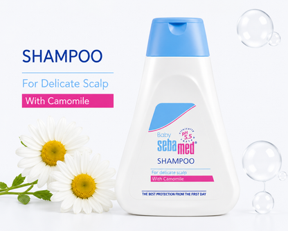 Sebamed Baby Shampoo (150 ml) + Baby Gentle Wash (200 ml) + Soothing Massage Oil (150 ml)