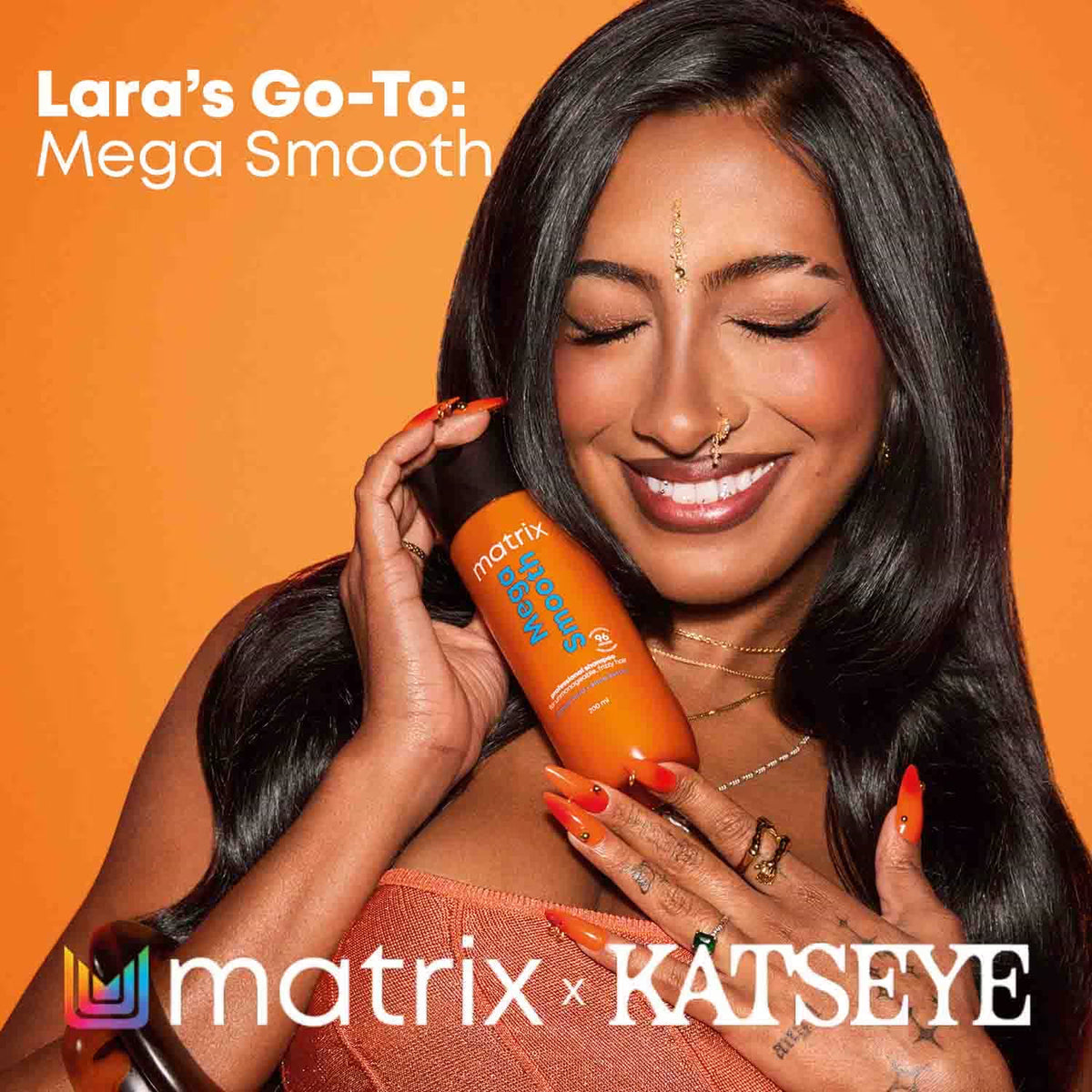 Matrix Mega Smooth Professional Conditioner For Frizzy Hair, For All Hair Types, Paraben-Free