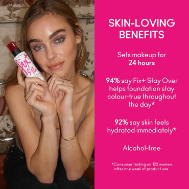 M.A.C Fix + Stay Over (Alcohol Free - Long Lasting) - Setting Spray (Makeup Fixer) (100ml)