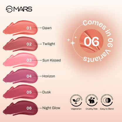 MARS Liquid Blush Hour Dewy-Matte (12 ml)