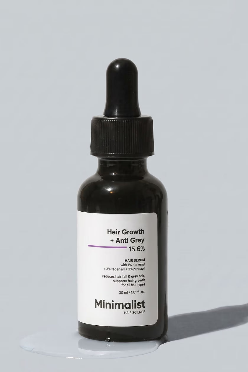 Minimalist Hair Growth + Anti-Grey 15.6% Hair Serum (30 ml)