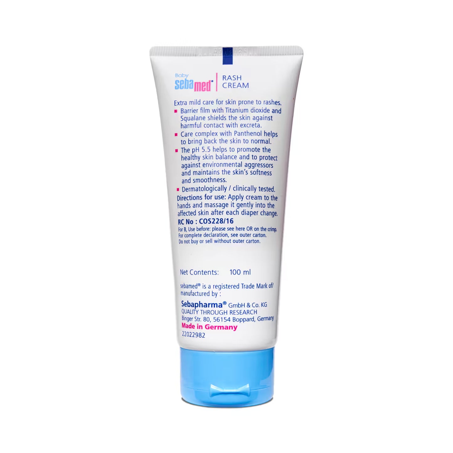 Sebamed Baby Rash Cream (100 ml)