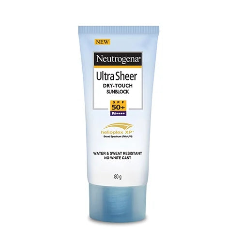 Neutrogena Ultrasheer SPF50+ PA++++ Ultra Light Moisturizing Face Sunscreen Oily & Sensitive Skin