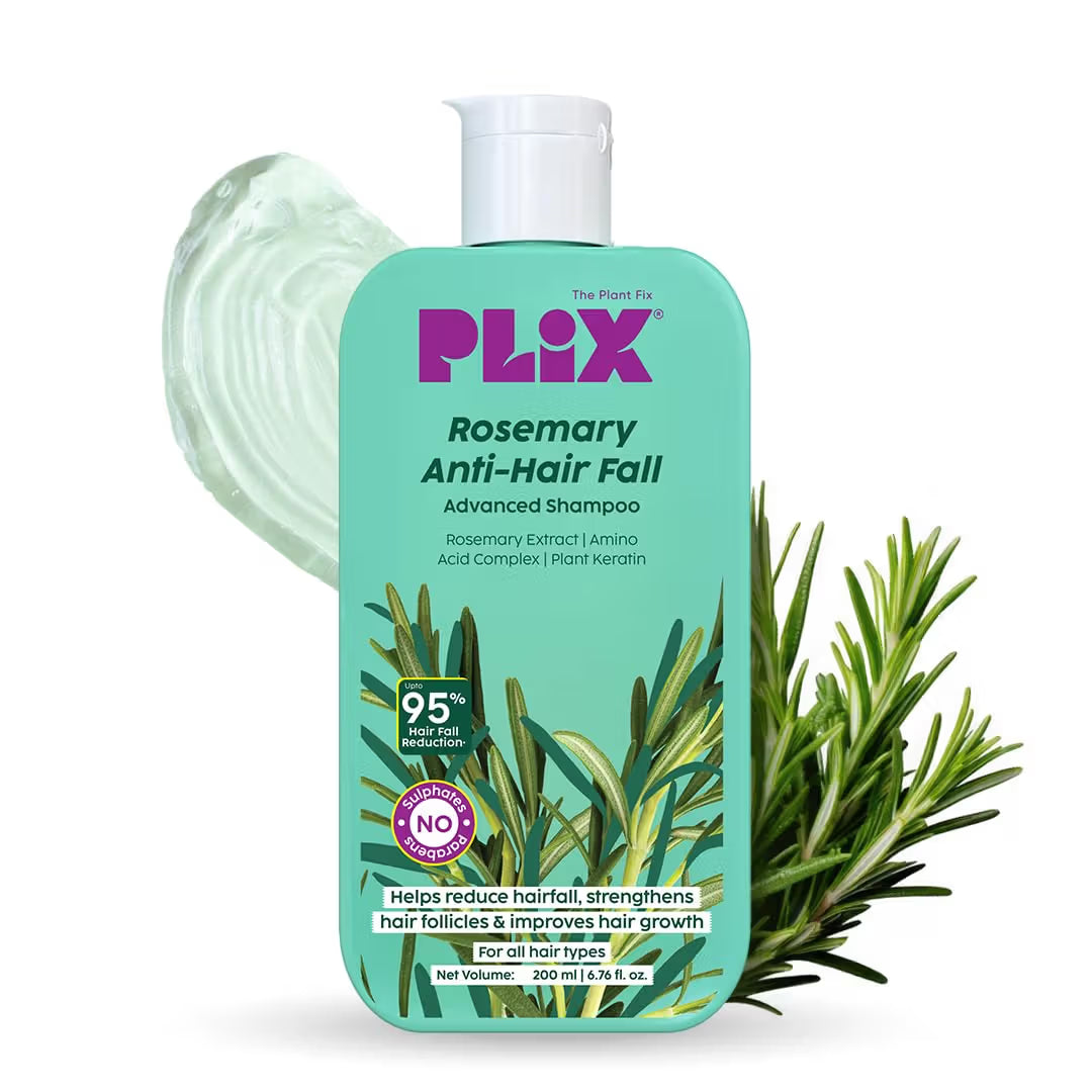 Plix Rosemary Anti-Hair Fall Advanced Shampoo (200ml)