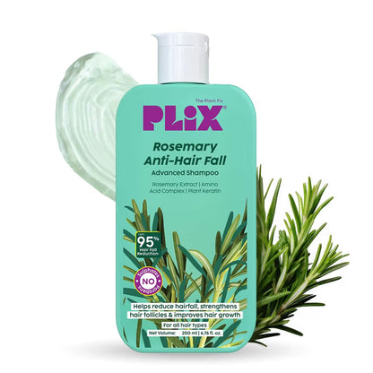 Plix Rosemary Anti-Hair Fall Advanced Shampoo (200ml)