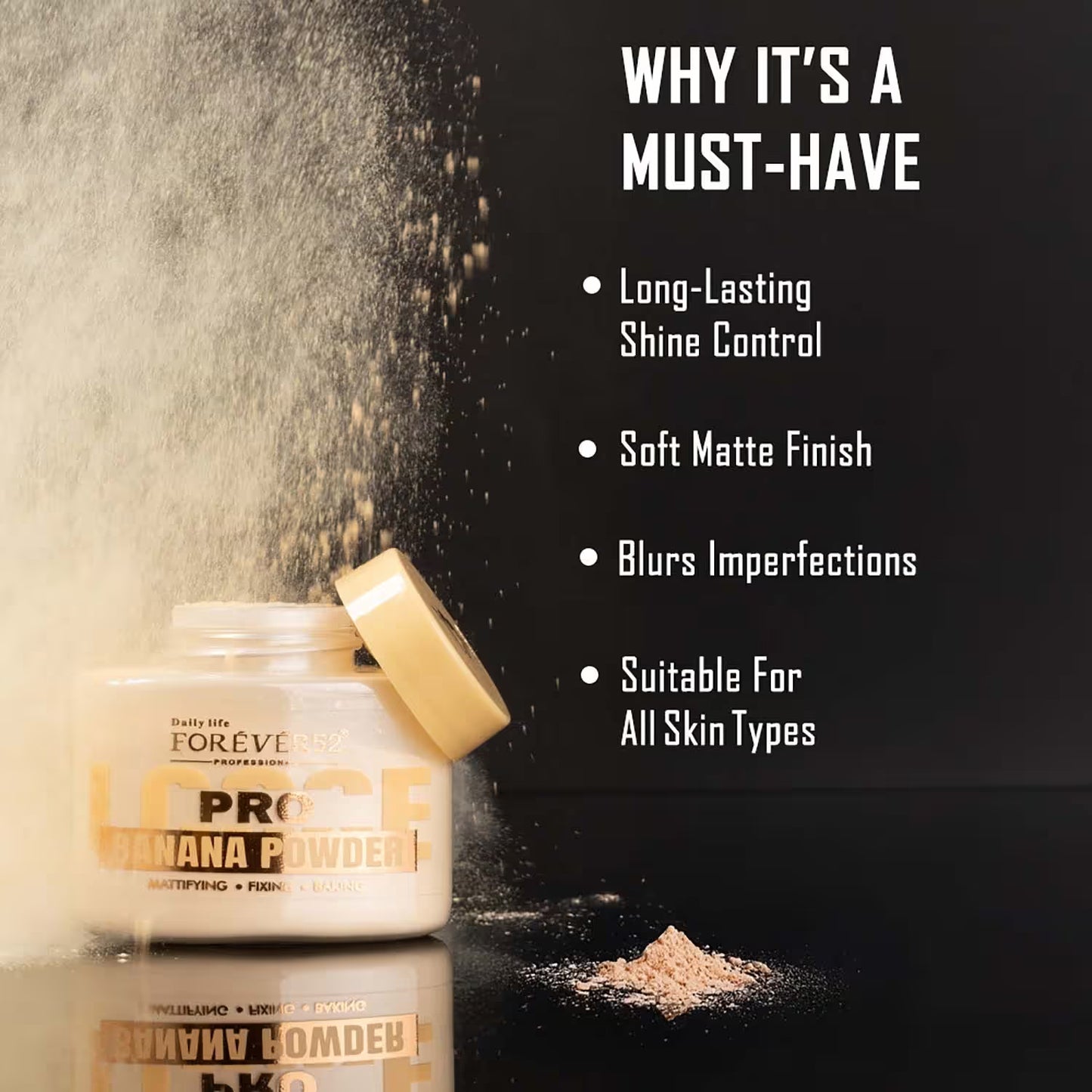 Daily Life Forever52 Pro Loose Powder - NFB001 Banana (30 g)