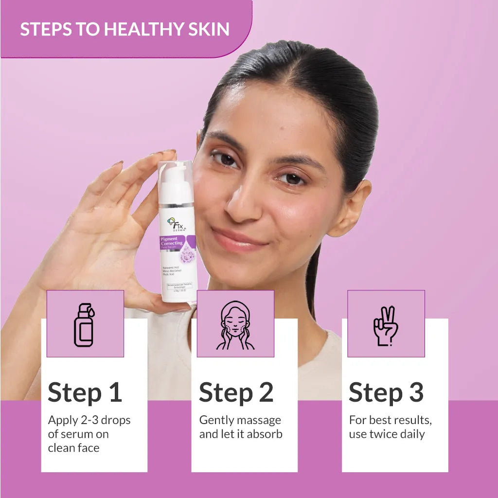 Fix Derma  Pigment Correcting Face Serum Pigment Correcting | Tranexamic Acid to Fight Away Pigmentation(30g)