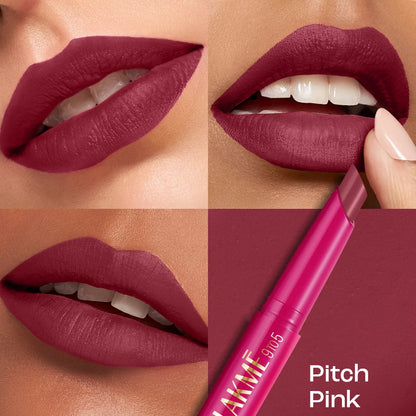 Lakme 9to5 Forever Matte Lip Crayon with Vitamin C (1.1g)