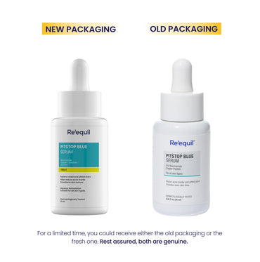 Re'equil Pitstop Blue Niacinamide Serum For Acne Scars & Marks (25ml)