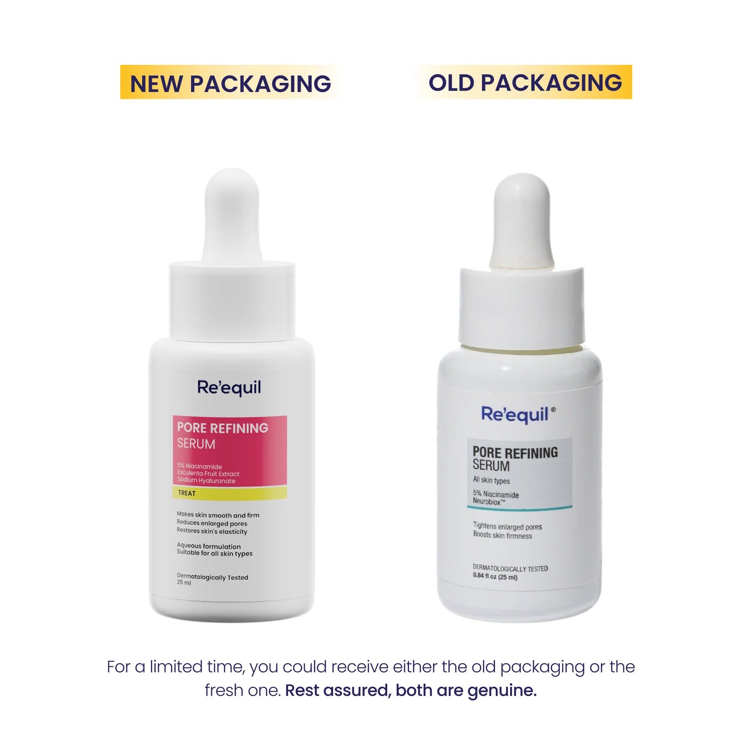 Re'equil Pore Refining 5% Niacinamide Serum (25ml)