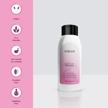 Palessi LightWeight Moisturiser (200ml)