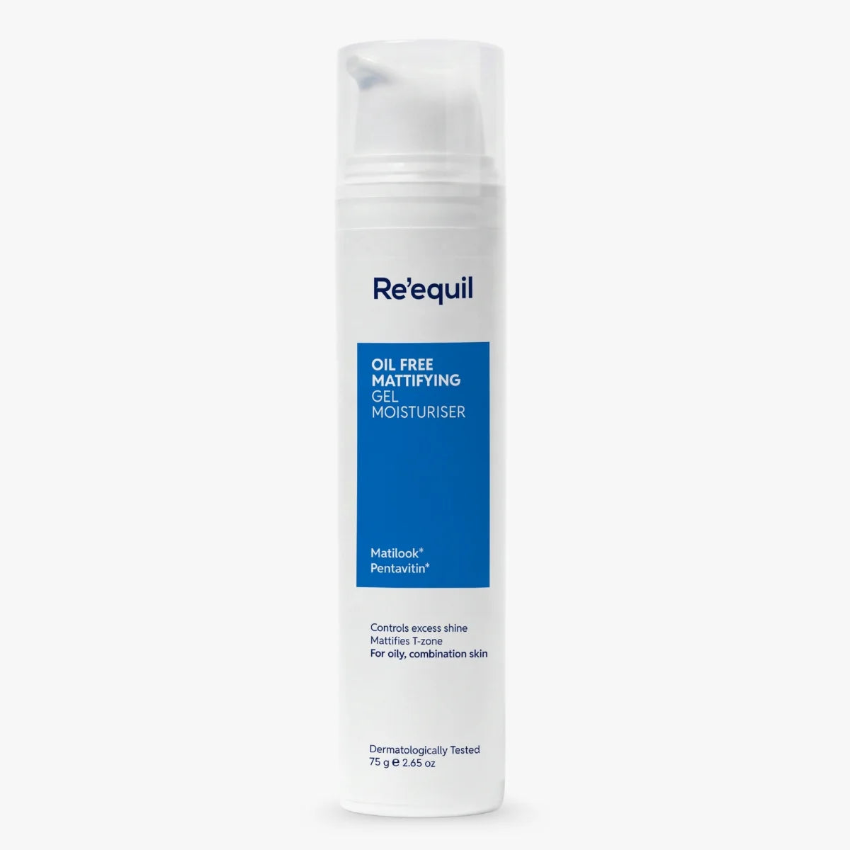 Re'equil Oil Free Mattifying Moisturising Gel (75g)