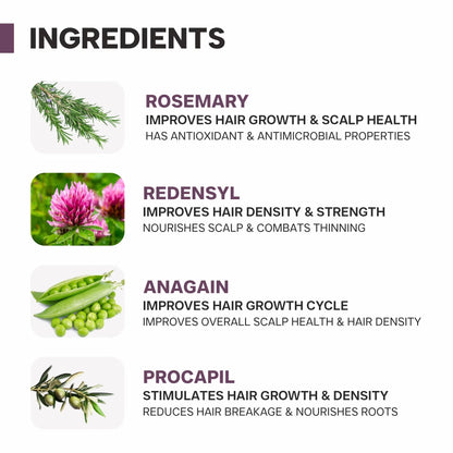 Dermatouch Actives 2% Rosemary Spray For Hair Growth (100ml)