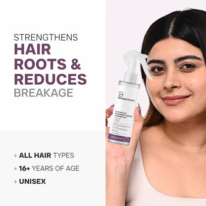 Dermatouch Actives 2% Rosemary Spray For Hair Growth (100ml)