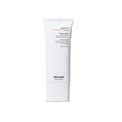 Minimalist Light Fluid SPF 50 Face Sunscreen (50ml)
