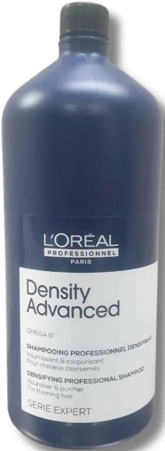 L'Oreal Professionnel Density Advanced Shampoo for Thinning Hair Visibly Increases Volume (1500ml)
