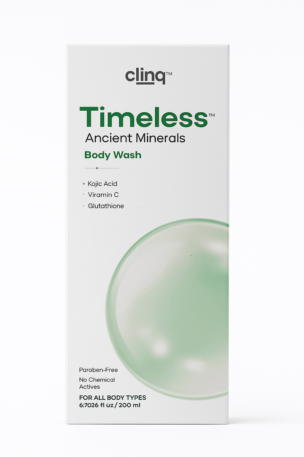 The Clinq Timeless Bodywash with Ancient Minerals (200 ml)
