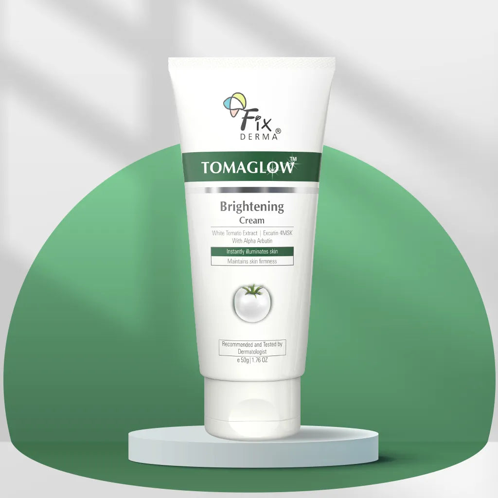 Fix Derma  Tomaglow Brightening Cream | Effectively Removes Tan & Brightens skin (50g).