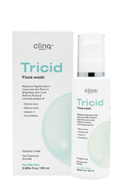 Clinq Tricid Facewash (100ml).