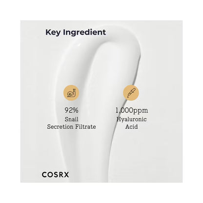 COSRX Advanced Snail Mucin 92 All In One Cream with Hyaluronic Acid (100gm)