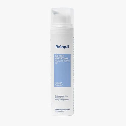 Re'equil Oil Free Mattifying Moisturising Gel (75g)