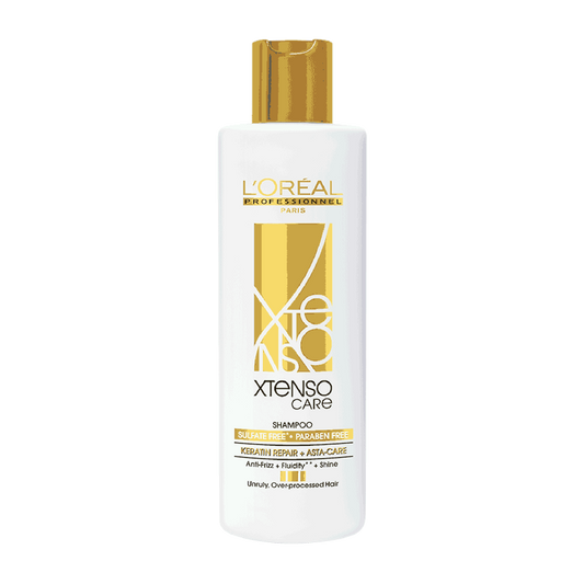 L'Oreal Professionnel Xtenso Care Sulfate-Free Shampoo For Frizz-Free, Shiny & Manageable Hair (250ml)