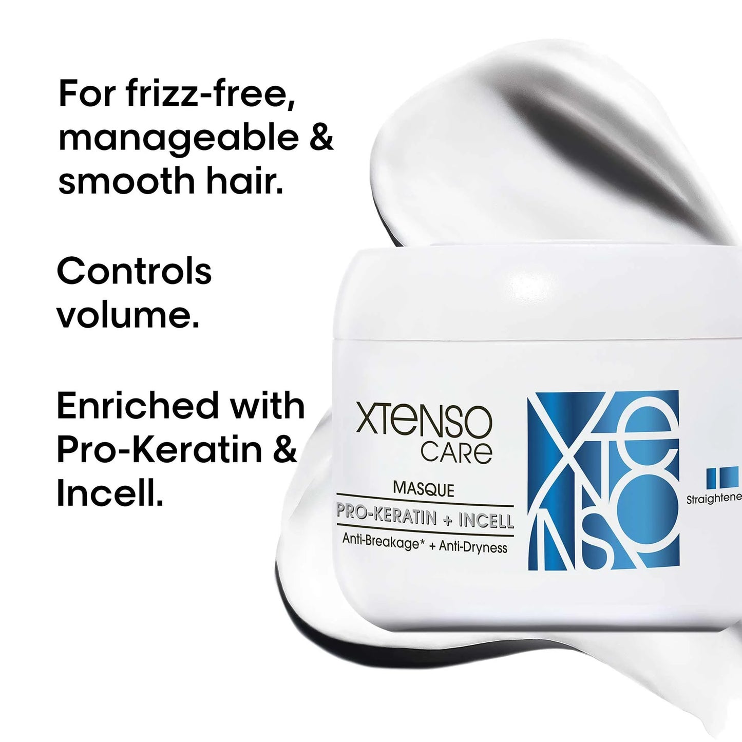 L'Oreal Professionnel Xtenso Care Masque For Frizz-Free, Smooth & Manageable Hair (196gm)